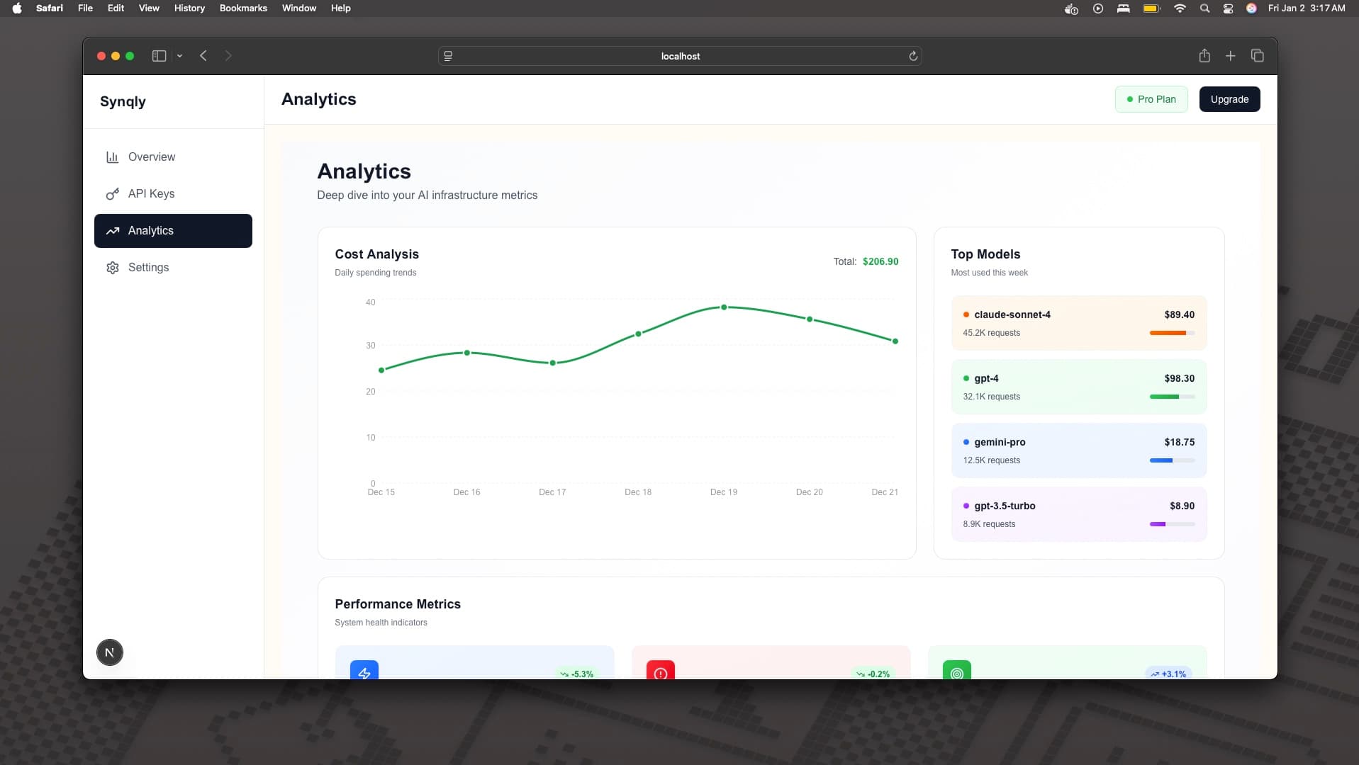 Synqly screenshot